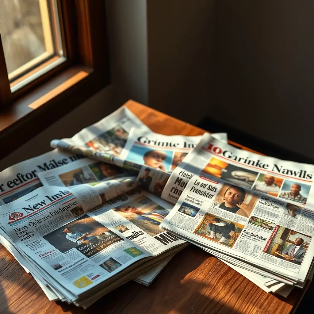 Ghanaian Media Landscape: A Glimpse into Daily Discourse via Front Pages