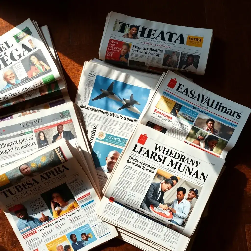 Ghanaian Media Landscape: A Glimpse into National Discourse via Front Pages