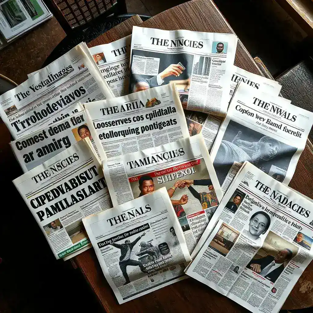 Ghanaian Media Landscape Under Scrutiny as Front Pages Reveal Diverse Coverage