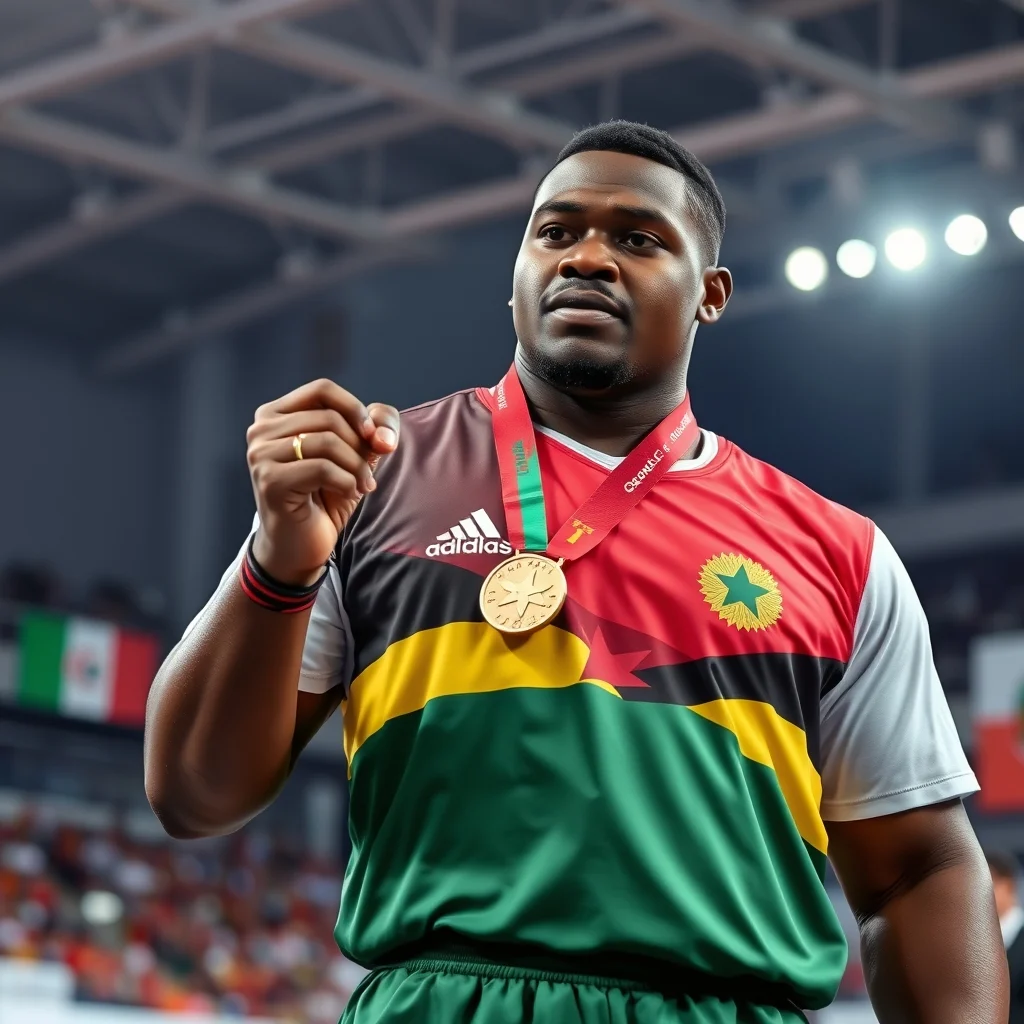 Ghanaian Para Powerlifter Isaac Nii Ayetey Tagoe Secures Bronze at World Championships