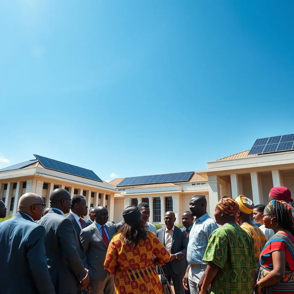 Ghanaian Parliament to Champion Renewable Energy with Solar Panel Installation