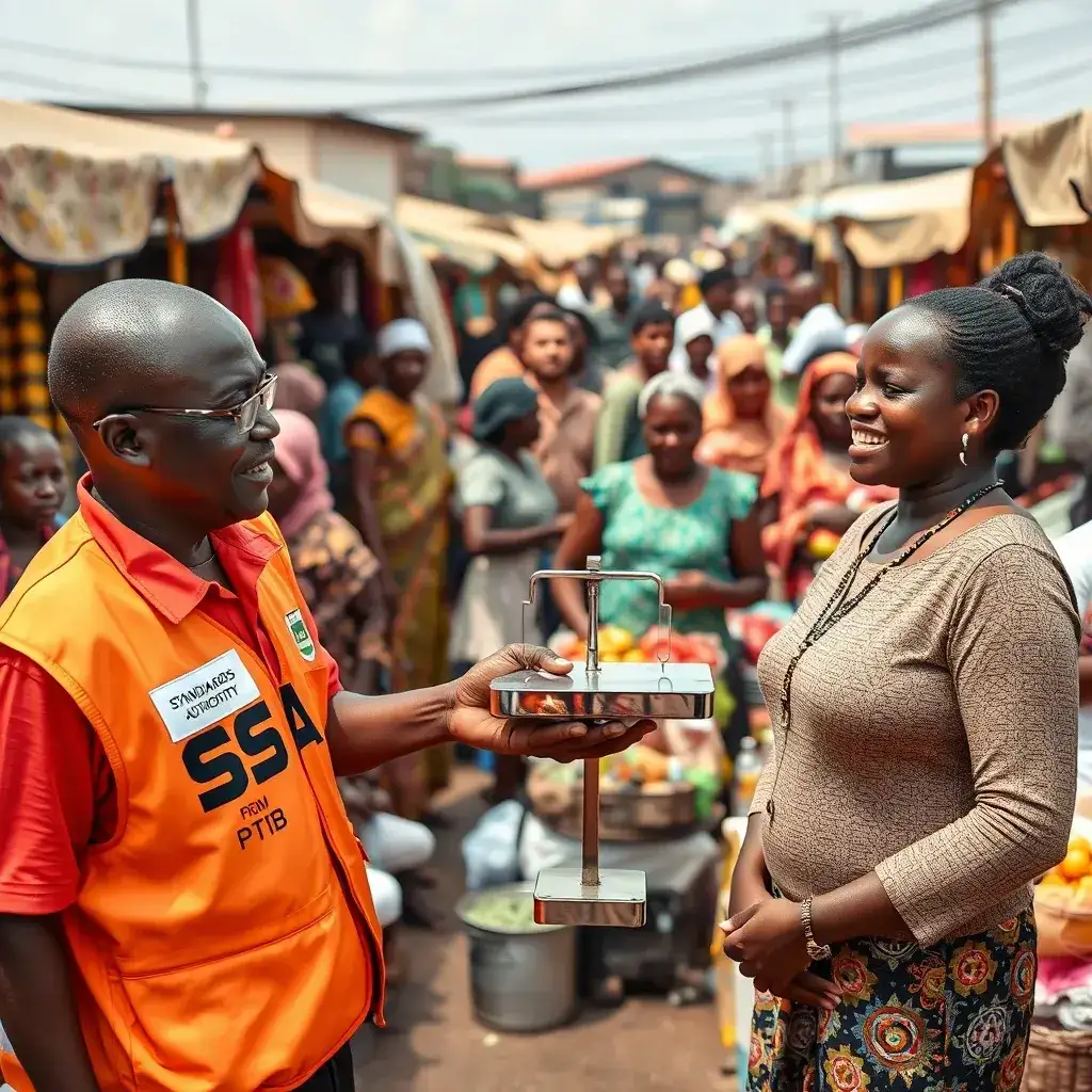 Ghanaian Traders Receive Calibrated Scales to Boost Fair Trade on World Metrology Day
