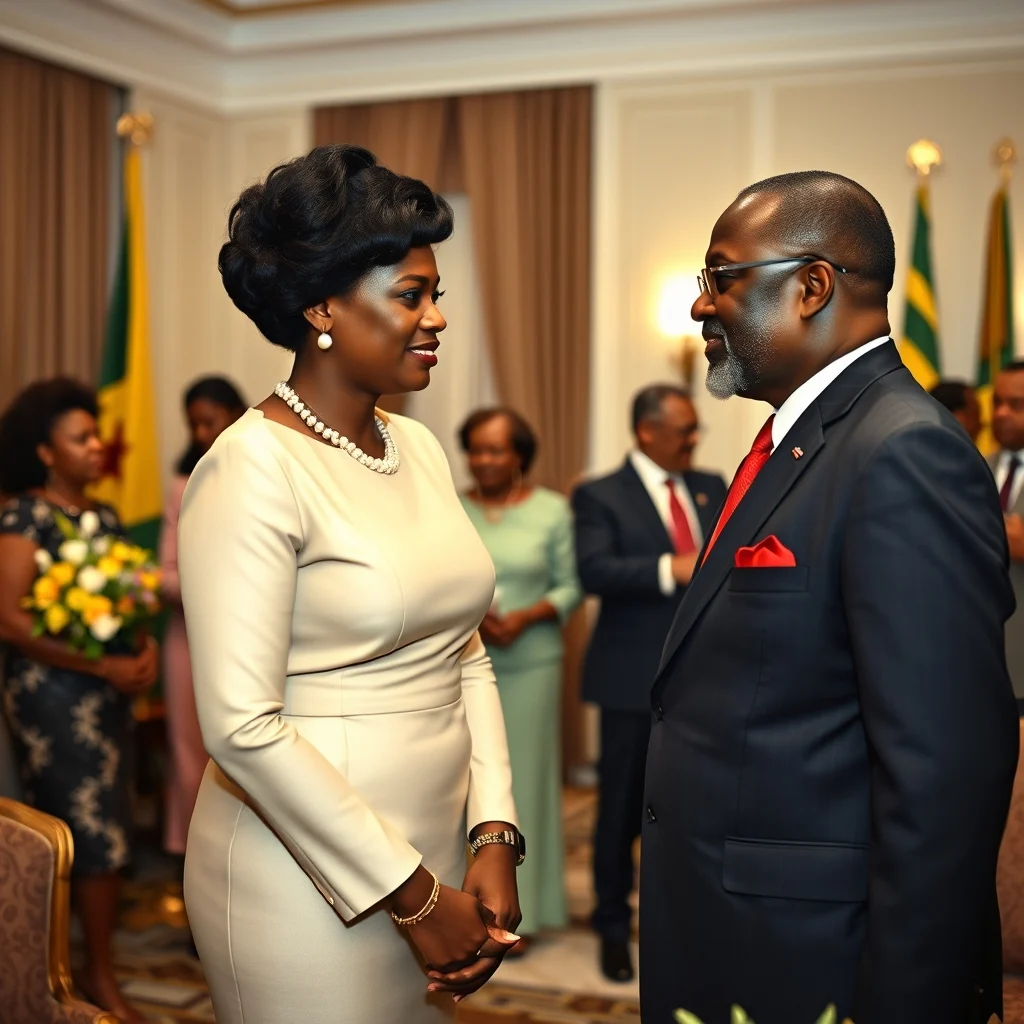 Ghanaian Vice President Strengthens Ties at Guyana's Diamond Jubilee