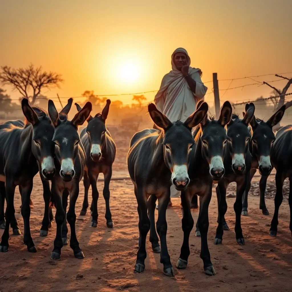 Ghana's Donkey Population Faces Extinction Amid Escalating Illegal Hide Trade