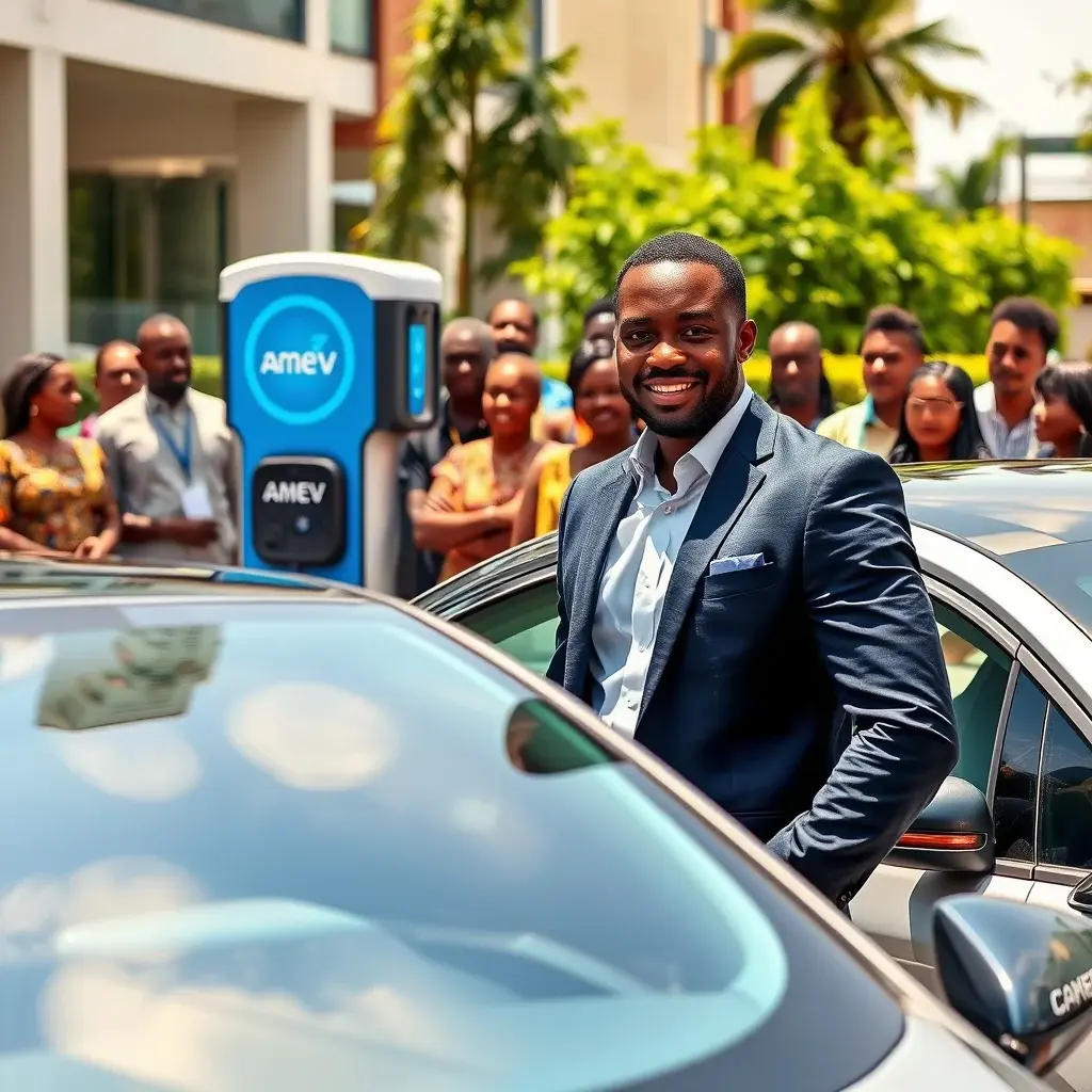 Ghana's Electric Mobility Push Gains Momentum with Giovani Caleb as Brand Ambassador