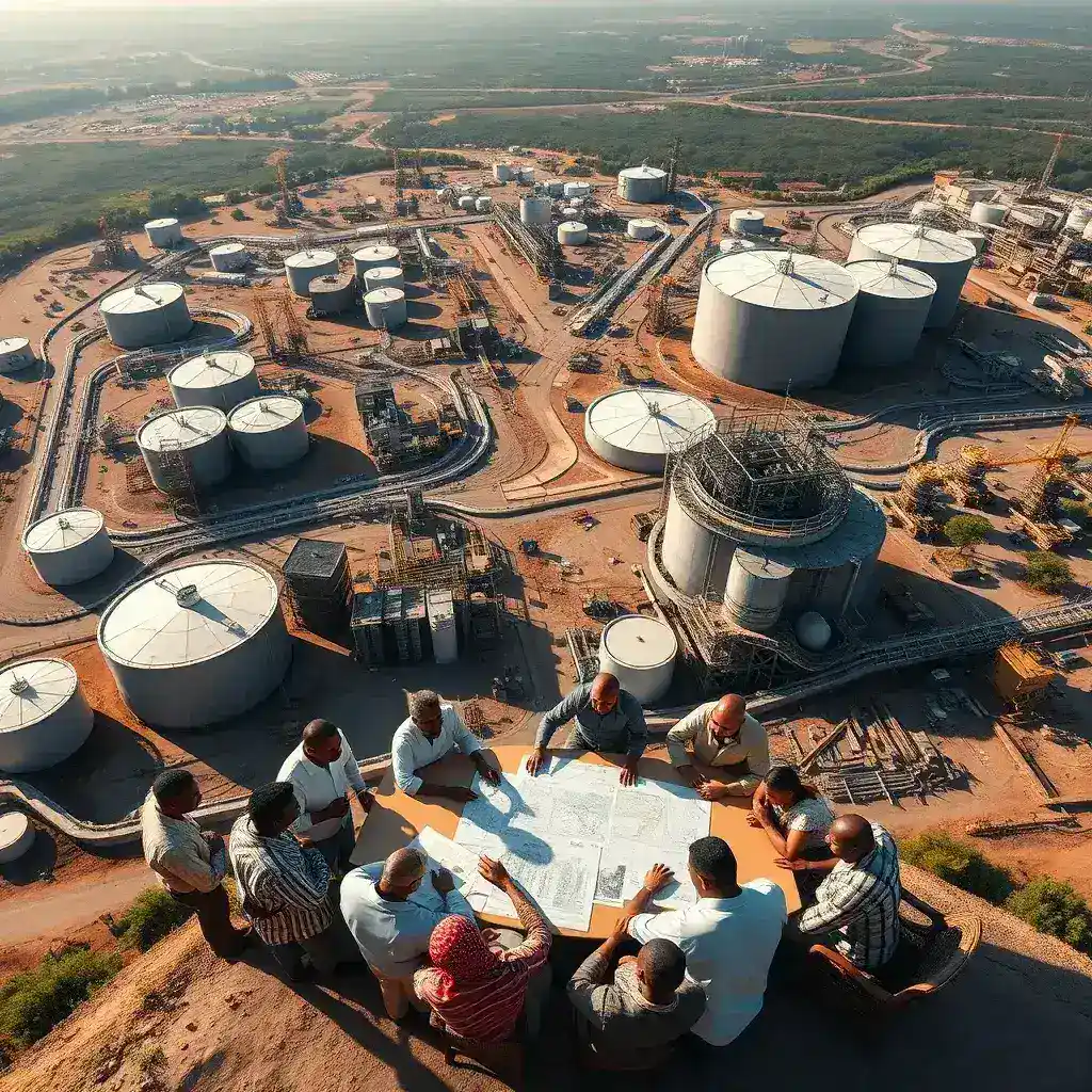 Ghana's Petroleum Hub Project Navigates Land Size Debate Amidst Ambitious Development Goals