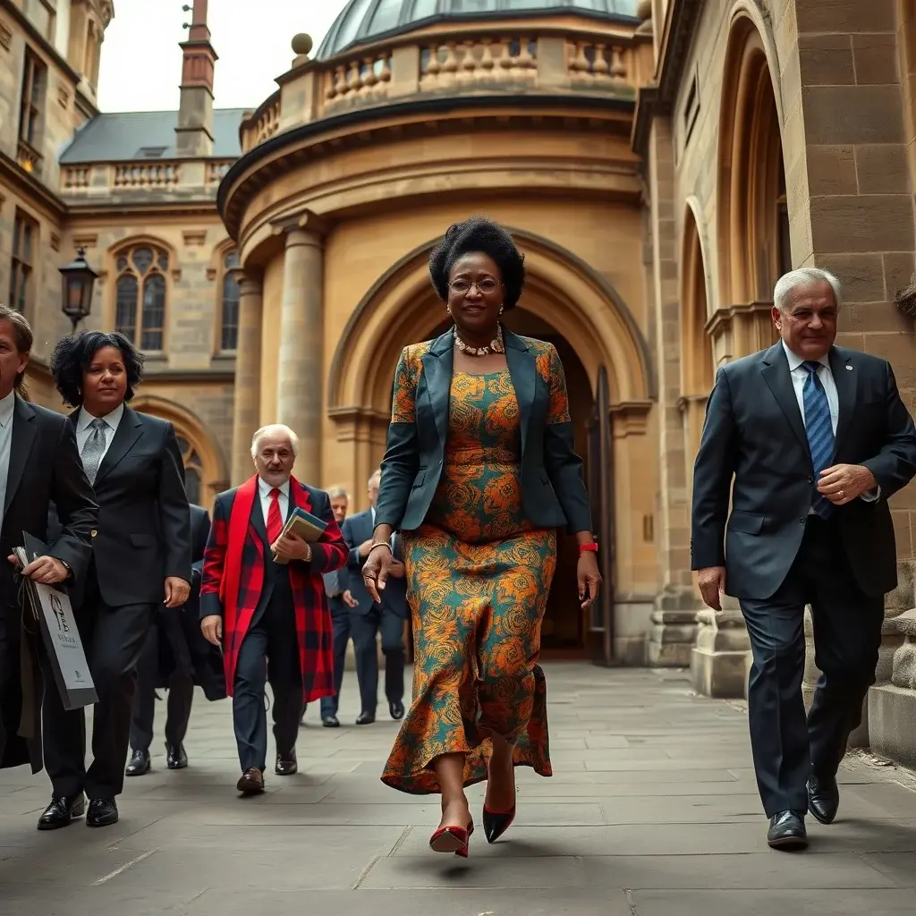 Ghana's Vice President Addresses Oxford Africa Conference on Leadership in Disruption
