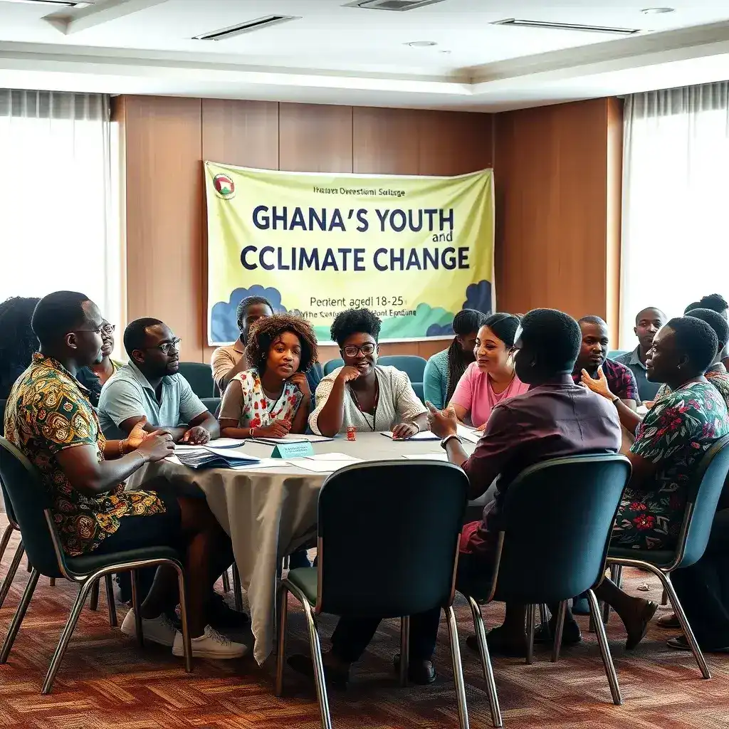 Ghana's Youth Mobilize for Climate Action at National Dialogue
