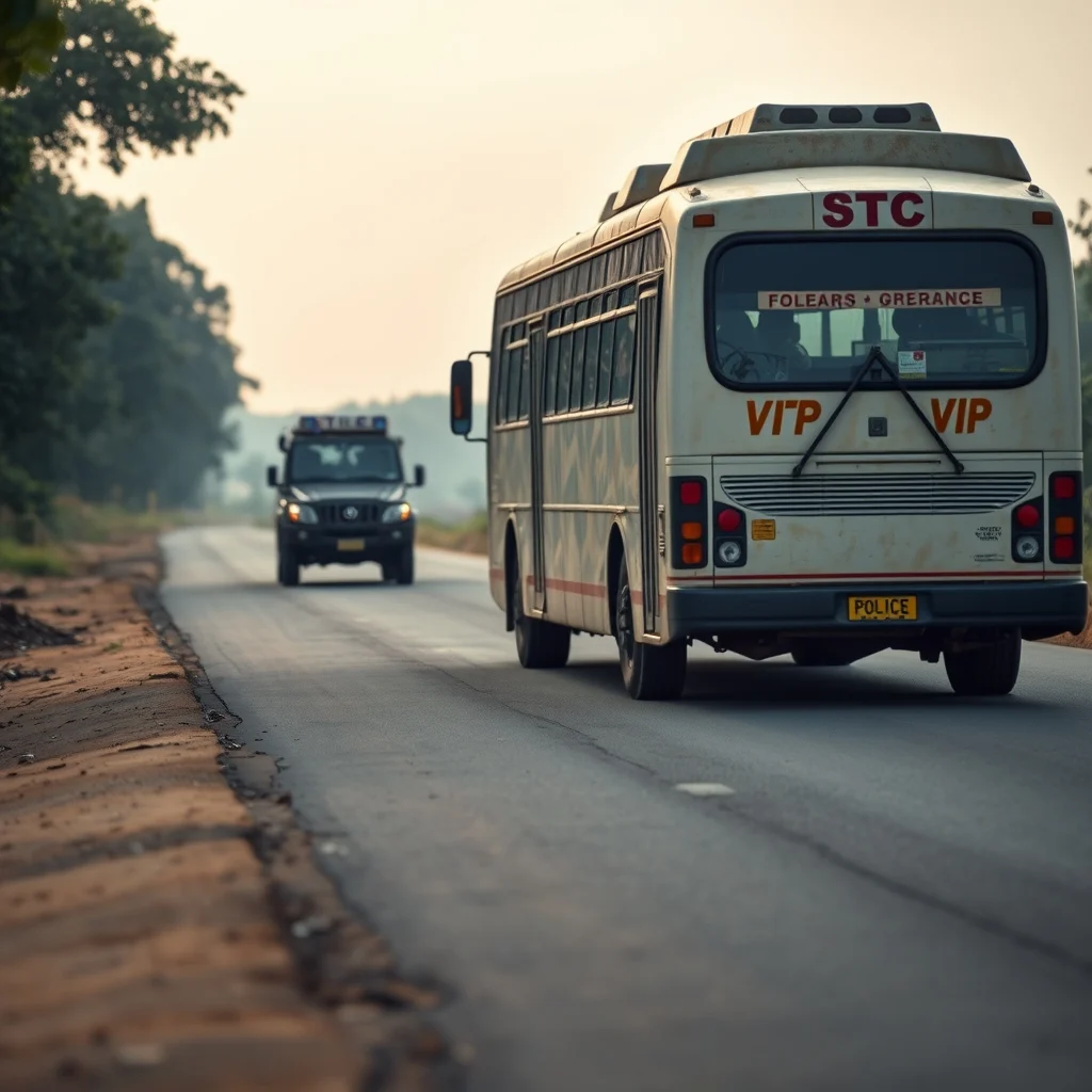 Government's Deceptive Tactic: Armoured Buses Pose as Commercial Coaches to Combat Highway Robbery