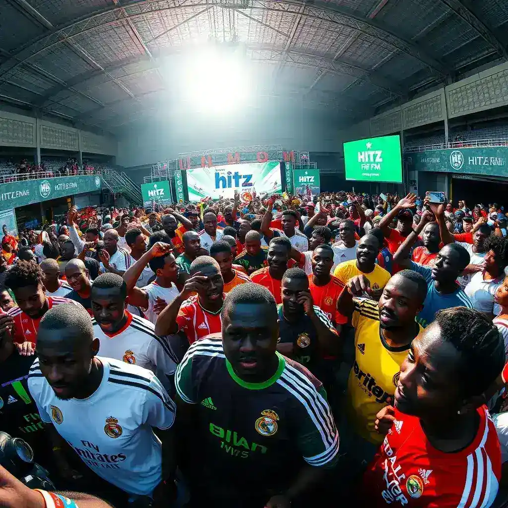 Hitz FM's 'Rep Ur Jersey' Ignites Football Passion in Accra