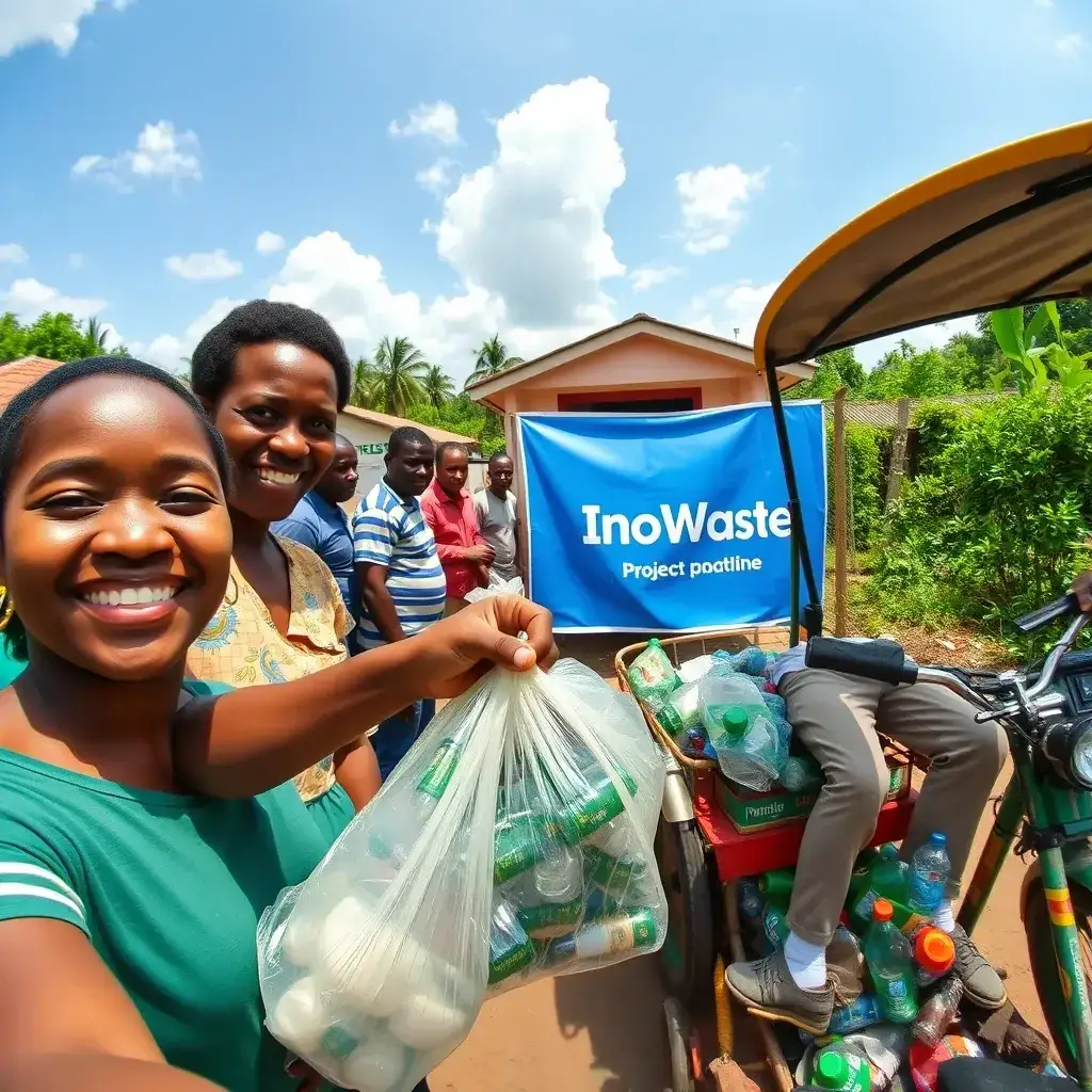 InnoWaste Project Launches in Ghana to Transform Plastic Waste into Economic Opportunities