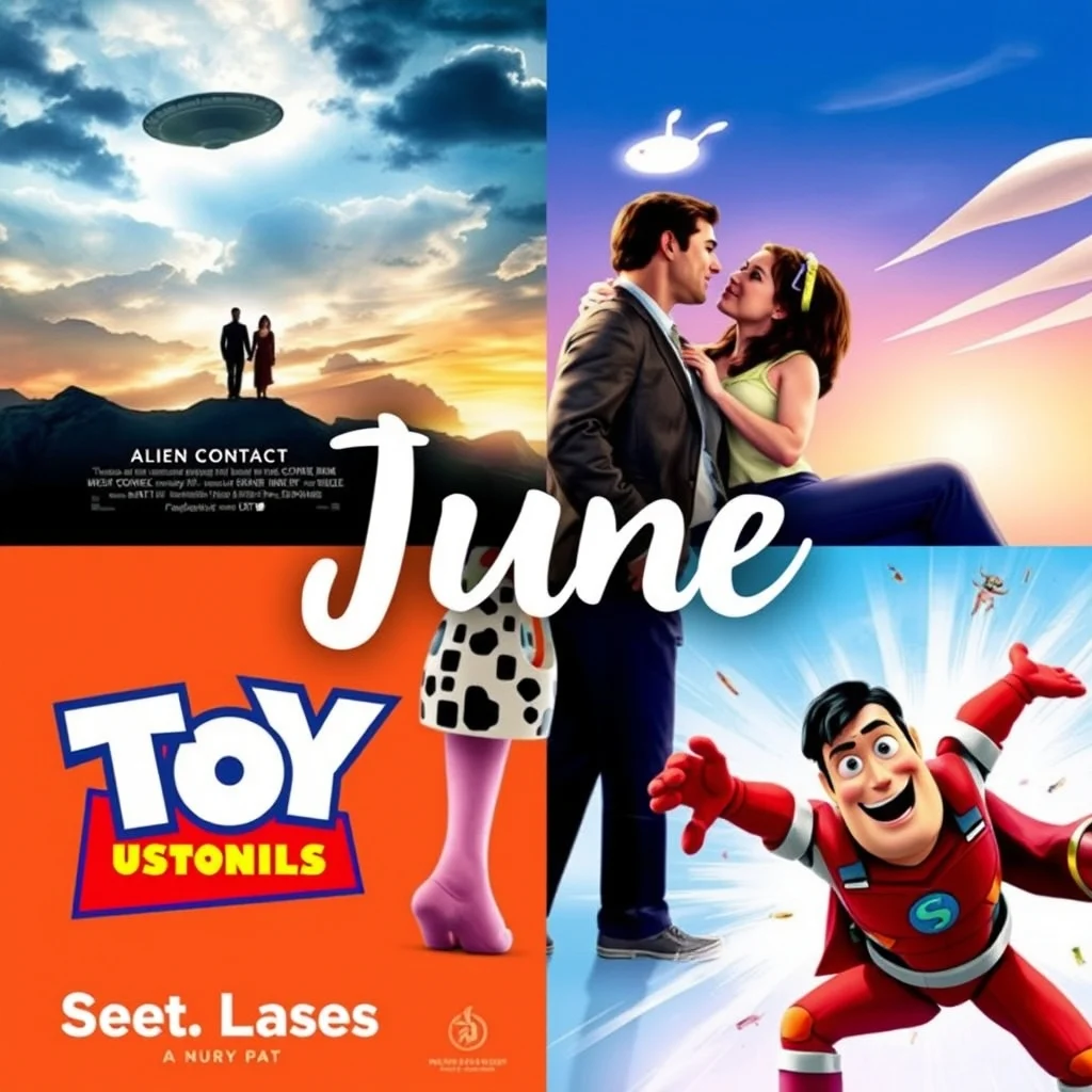 June's Must-See Films: From Alien Invasions to Office Romances and Animated Classics