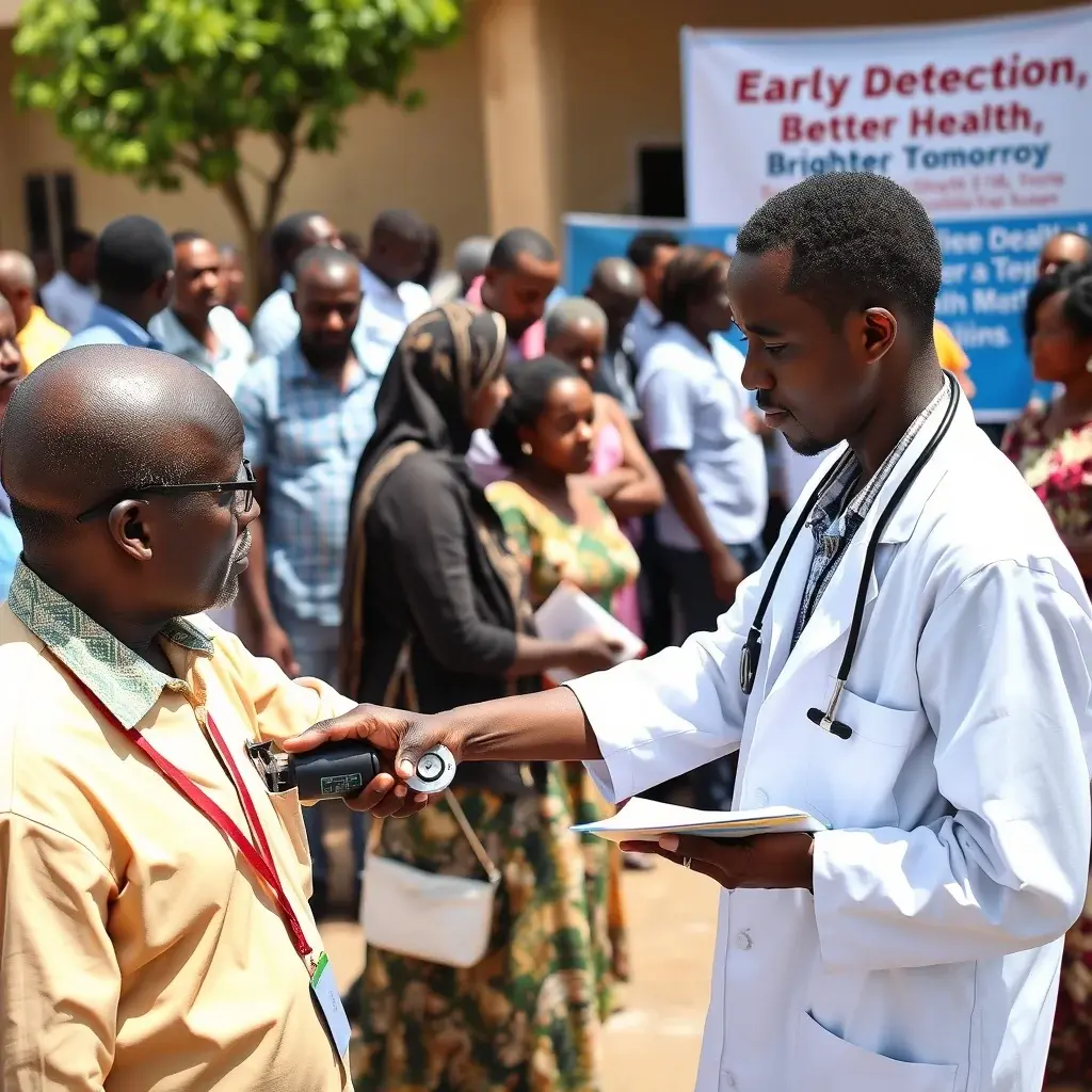 Korle Bu Cardiothoracic Centre and Quantum LC Partner for Free Health Screening