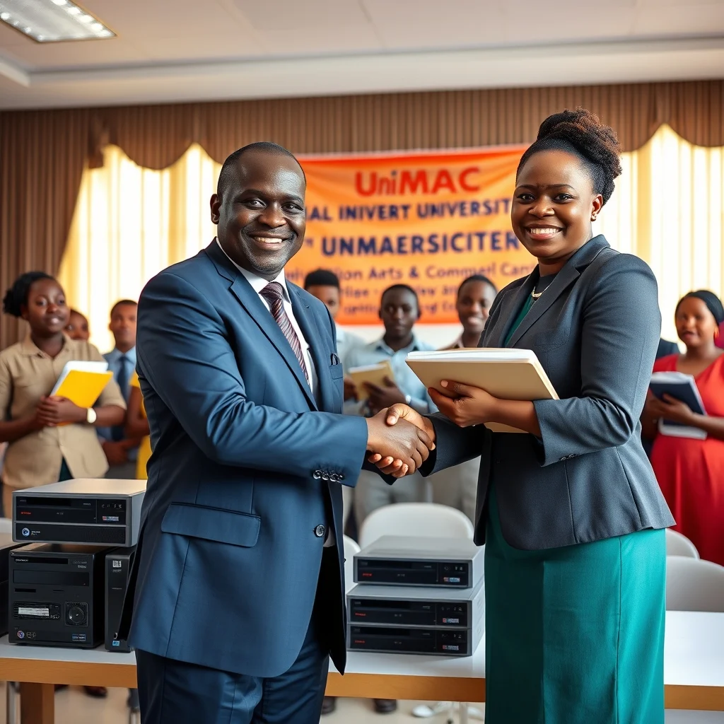 MP Bryan Acheampong Pledges 50 Computers to UniMAC Students to Boost Digital Readiness