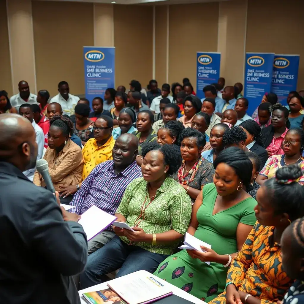 MTN Ghana Empowers SMEs with Digital Transformation Clinic