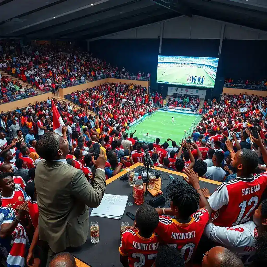 McDan Ventures into Football Commentary, Sponsors Hitz FM's 'Rep Your Jersey' Event