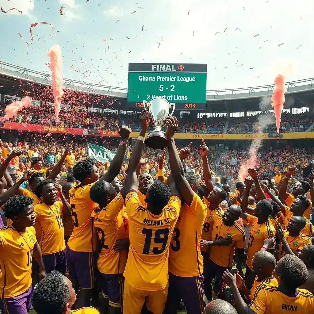Medeama SC Crowned 2025/26 Ghana Premier League Champions After Dominant Victory
