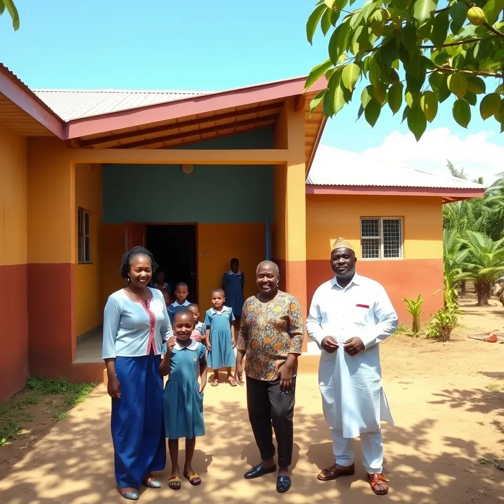 Nestlé Ghana and ECOM Ghana Enhance Education in Cocoa Communities with New Classroom Block
