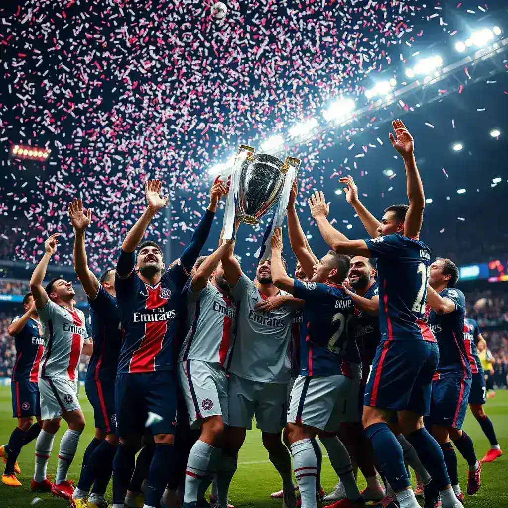 Paris Saint-Germain Secures Historic Back-to-Back Champions League Titles, Joins Elite Club