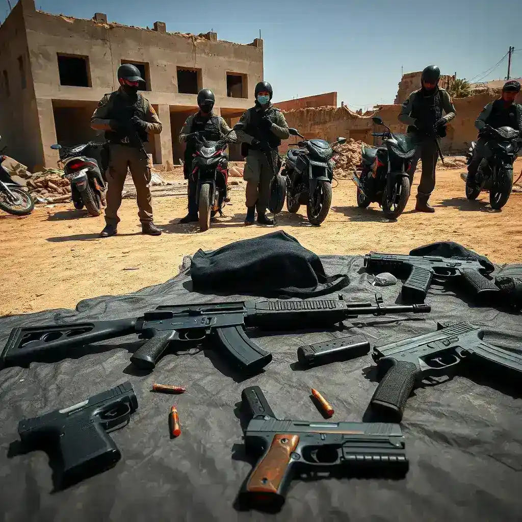Police Seize AK-47 and Pistols in Danchira Operation