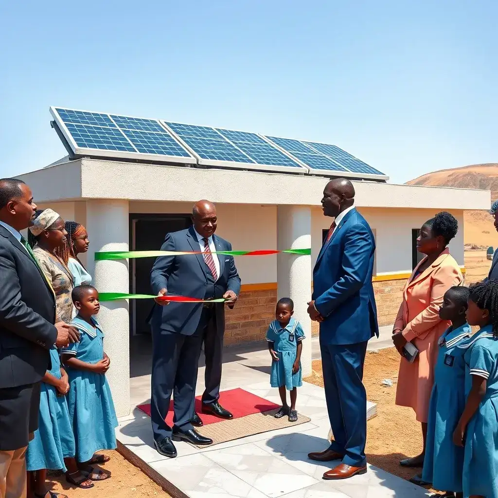 President Mahama Inaugurates Yamoransa Model Lab 13 to Boost STEM and Digital Skills