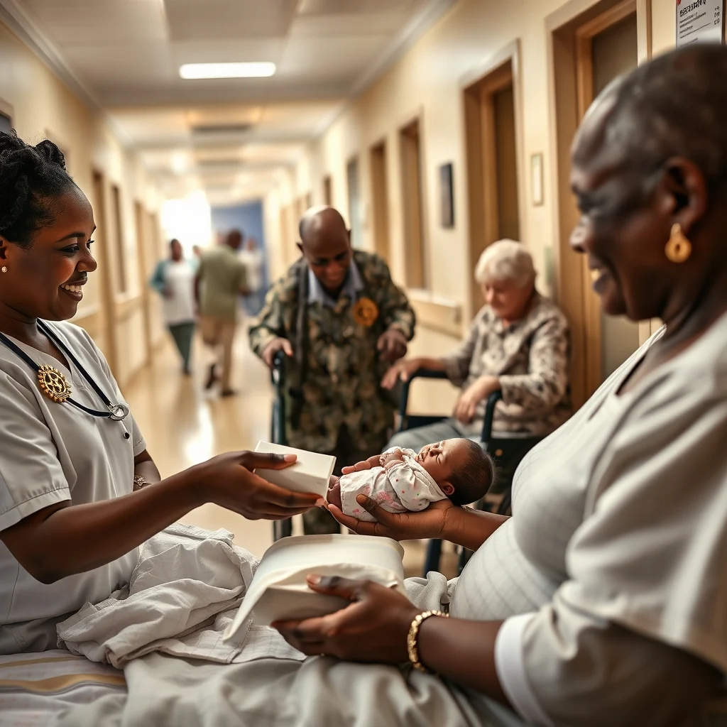 Rotary Club of Accra-Odadee AOGA Celebrates Second Anniversary with Vital Healthcare Donations