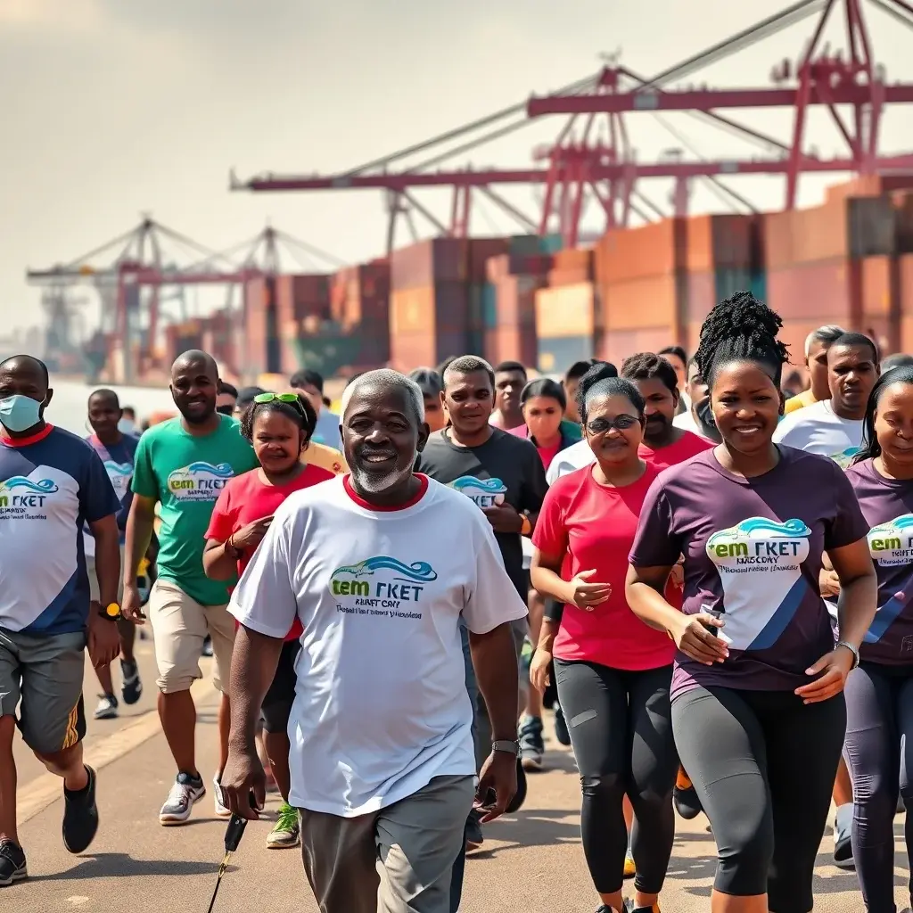 Tema Port Director Champions Health and Fitness Amid Rising Non-Communicable Disease Threat