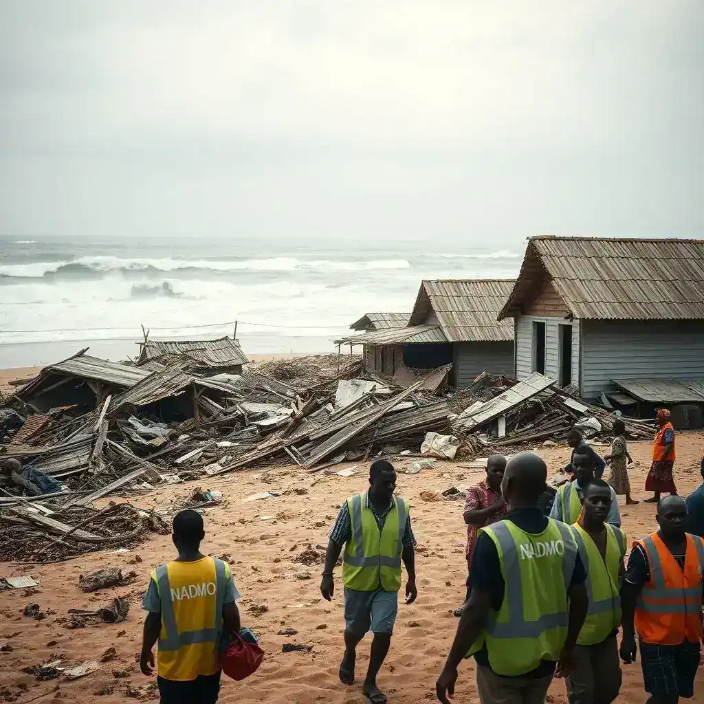 Tidal Wave Devastates Moree Coastal Community, Leaving Over 80 Homeless
