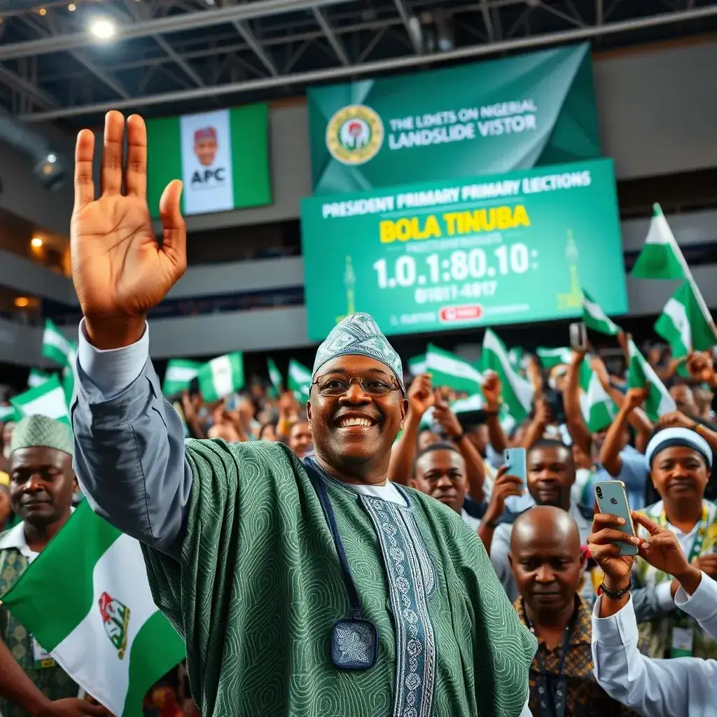 Tinubu Secures Ruling Party Nod for Second Term Amidst Economic Reforms