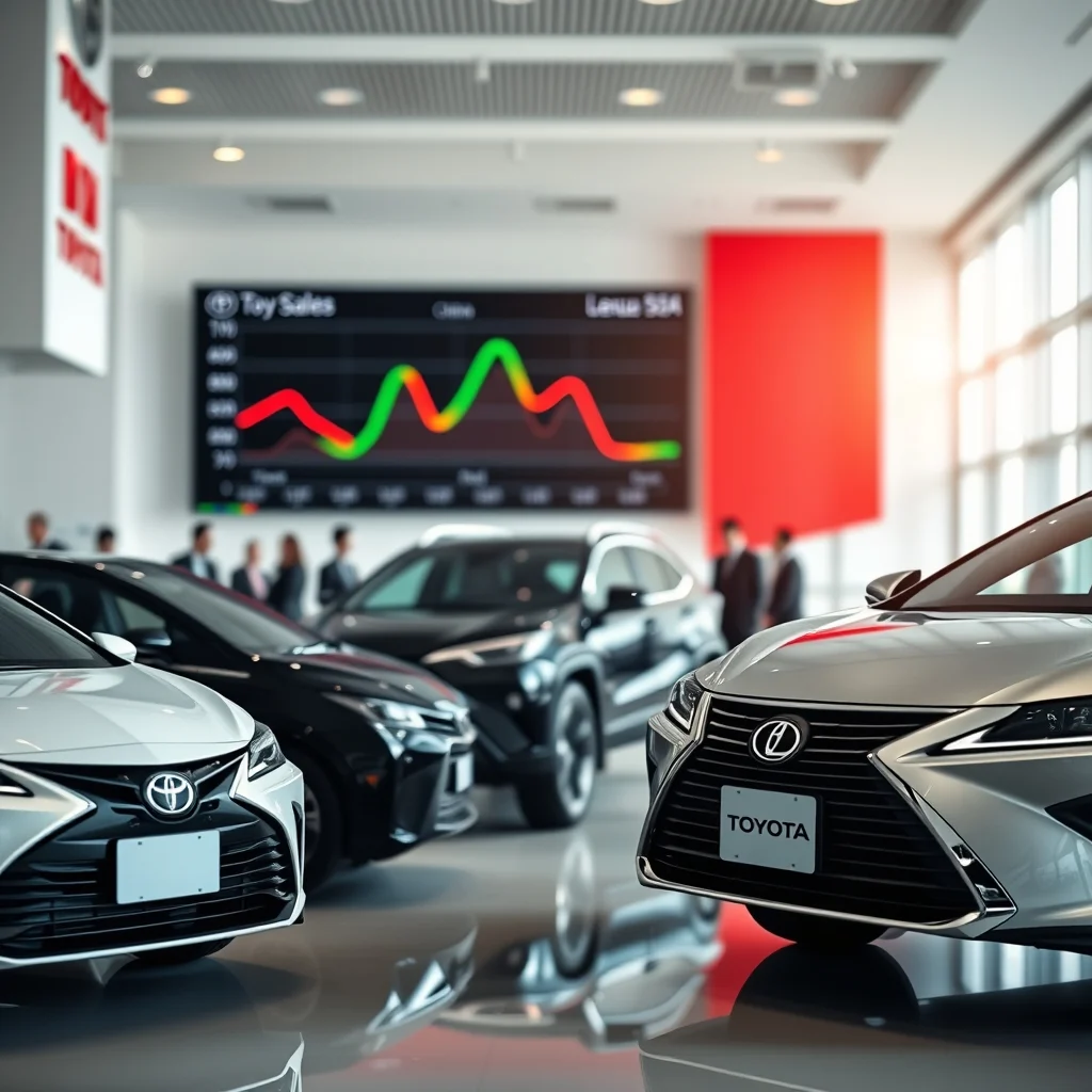 Toyota's Global Sales Decline for Third Consecutive Month, Driven by China and Middle East Weakness