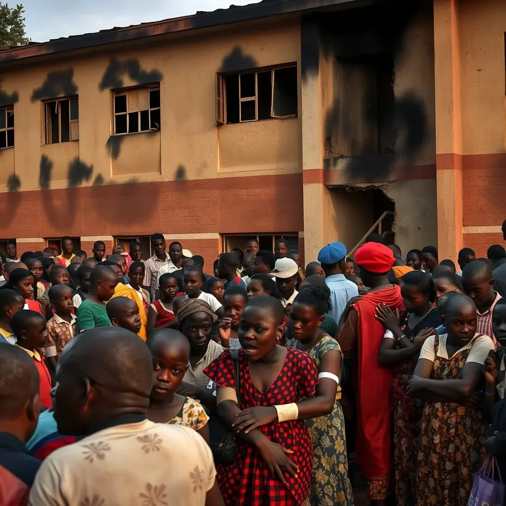 Tragedy Strikes Kenyan Girls' School: 16 Students Dead in Dormitory Fire