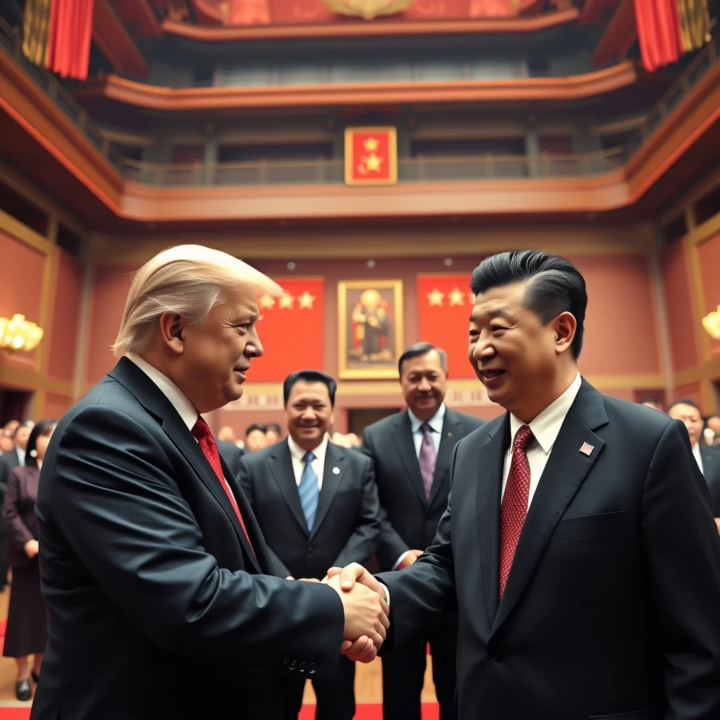 US President Trump and China's Xi Jinping Hold Talks in Beijing, No Major Trade Breakthrough Achieved