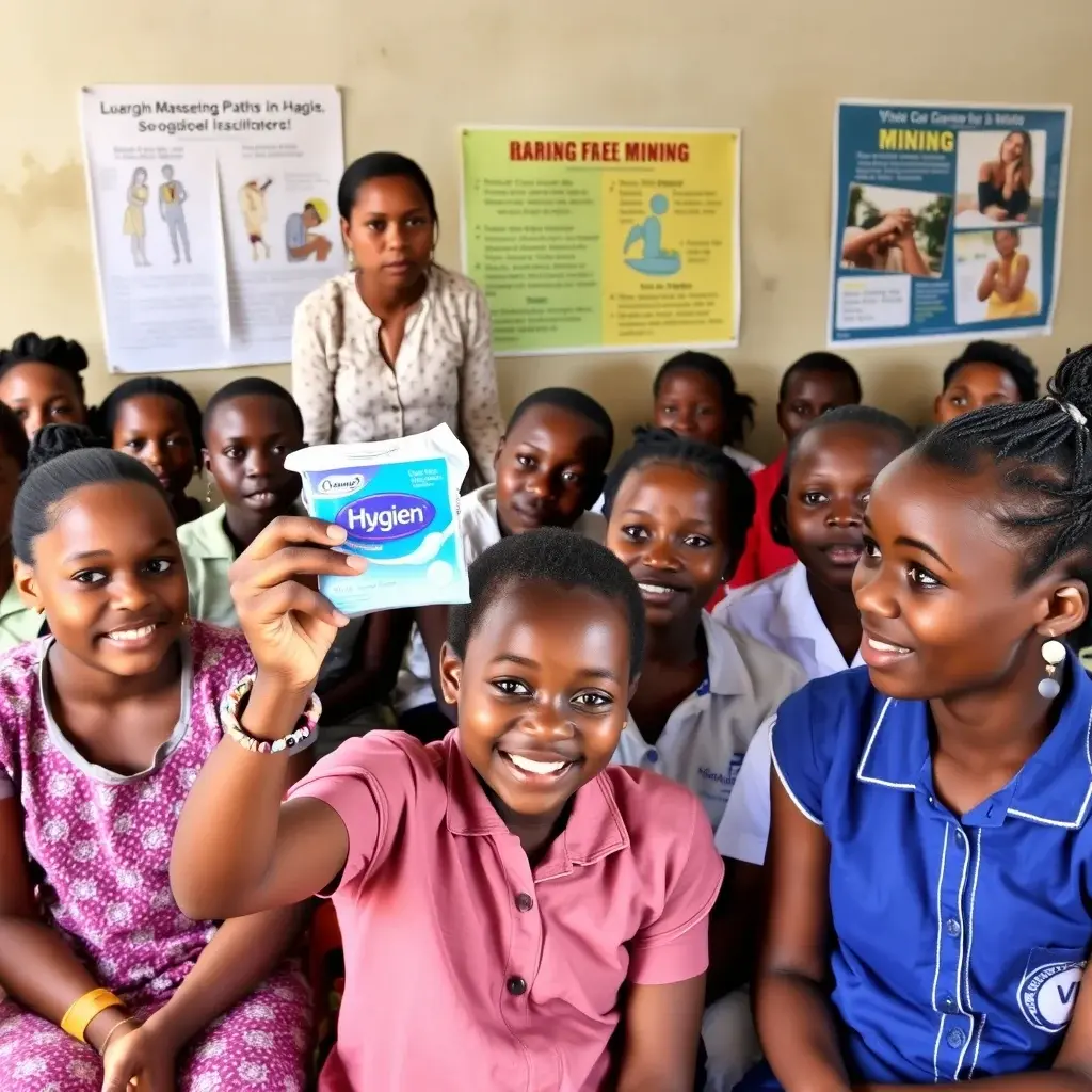 WIM Ghana Empowers Girls with Menstrual Hygiene and Career Guidance