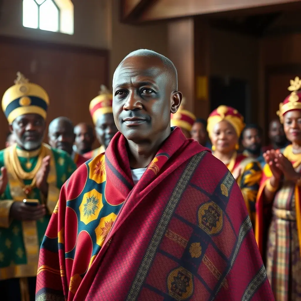 Western Regional Council of State Member Installed as Ahanta Traditional Council's 'King of Unity'