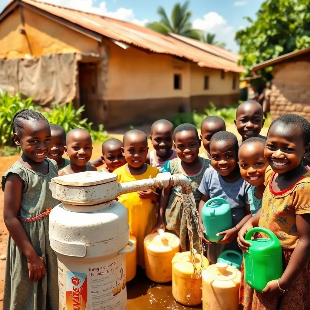 World Vision and Interplast Partnership Brings Lifeline of Clean Water to Ahafo Communities