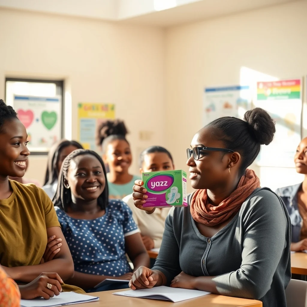 Yazz Intensifies Fight Against Period Poverty with Nationwide School Outreach