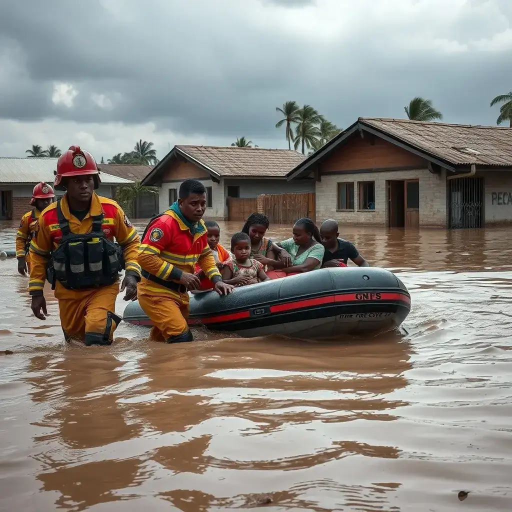 21 Rescued as Flash Floods Submerge Homes in Accra's Doblo Gonno