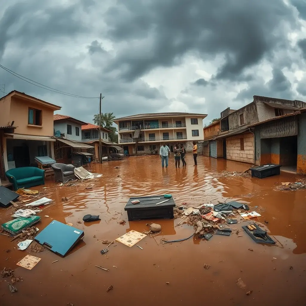 Accra Floods: President Mahama Blames Corrupt Assemblies for Illegal Building Permits