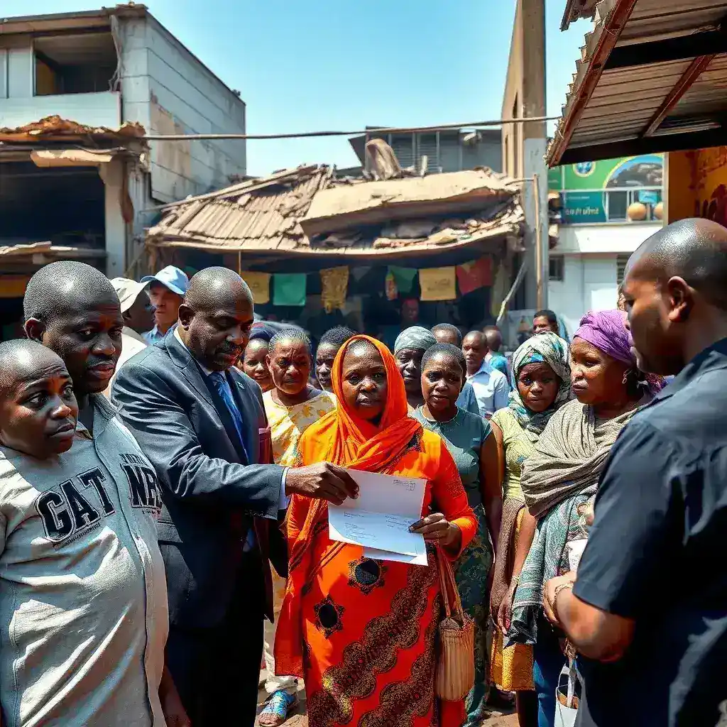 Accra Metropolitan Assembly Distributes GH₵106,000 Relief to Tudu Fire Victims