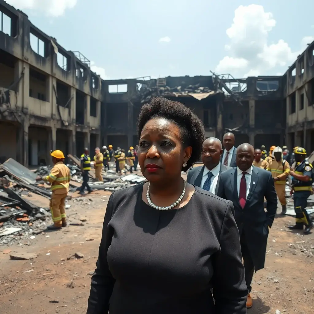 Accra Police Barracks Fire: Vice President Demands Accountability, Preventive Action