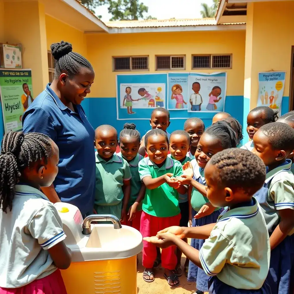 Accra Pupils Embrace Hygiene Education Through Community Initiative