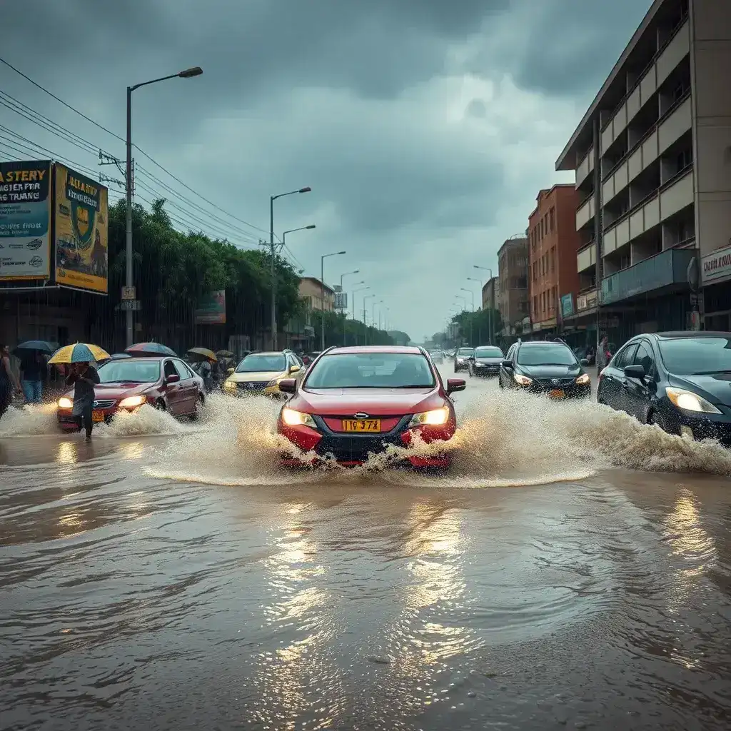 Accra on Alert: Fire Service Issues Flood Warning Amidst Heavy Downpours