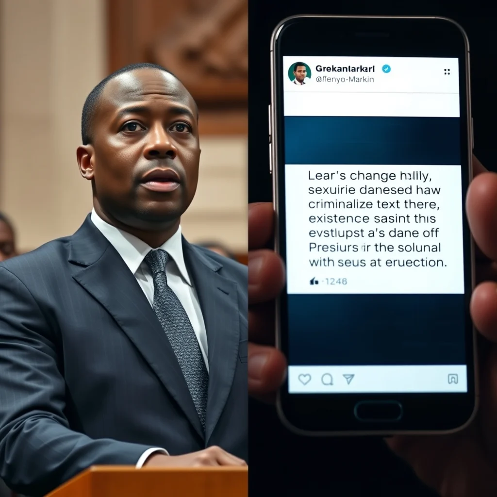 Afenyo-Markin's Stance on Anti-LGBTQ+ Bill Under Scrutiny Amid Account Compromise Claims
