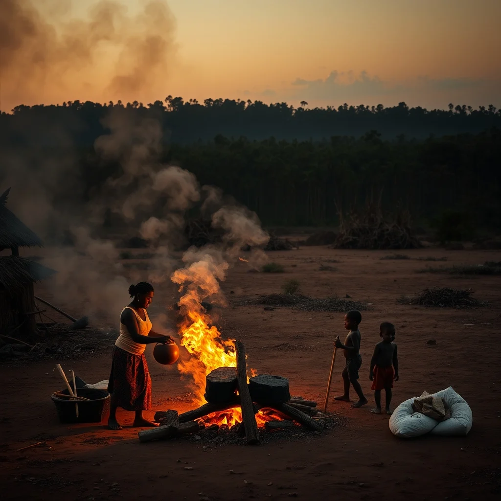 Africa's Growing Energy Needs Fuel Unsustainable Deforestation and Health Crises, Study Warns