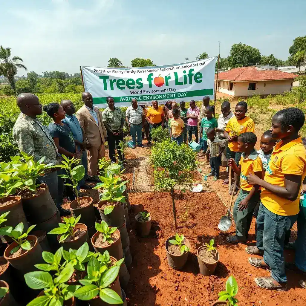 Ashanti Region Launches "Trees for Life" to Restore Degraded Forests with 3 Million Tree Target