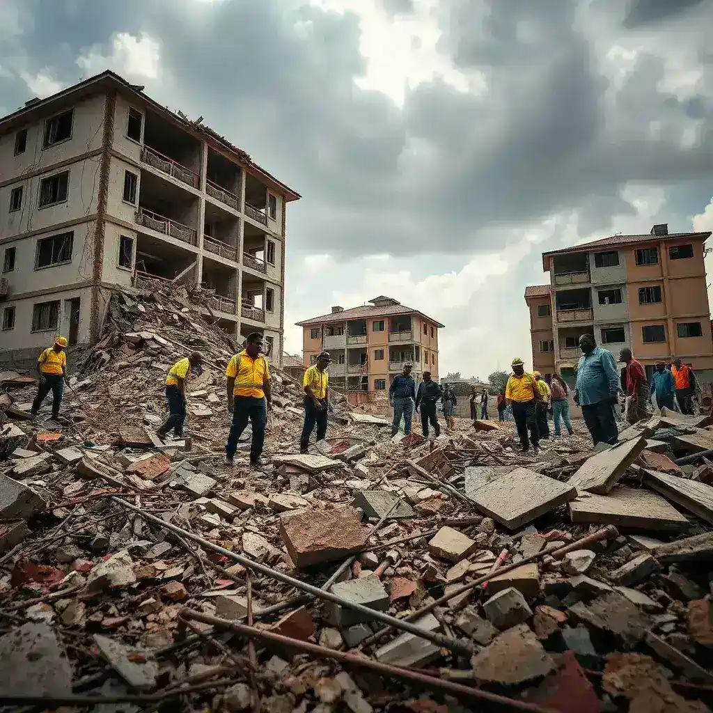 Avenor Building Collapse: Preliminary Probe Suggests Lack of Permit, Reigniting Safety Concerns