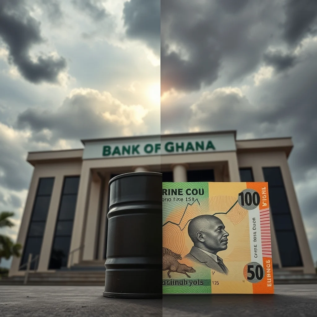 Bank of Ghana Eyes Inflation Above 10% as Crude Prices Surge