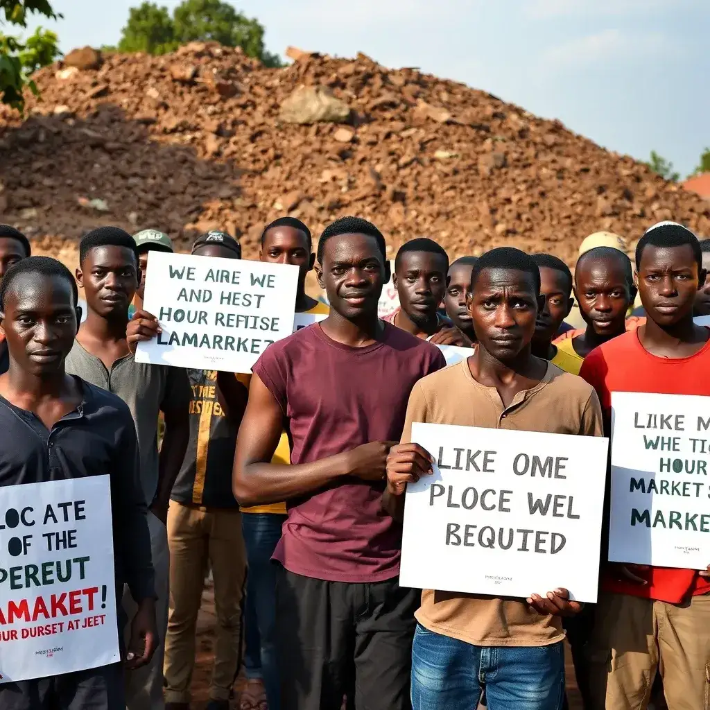 Barekese Youth Threaten Dump Site Blockade Over Alleged Broken Market Promise