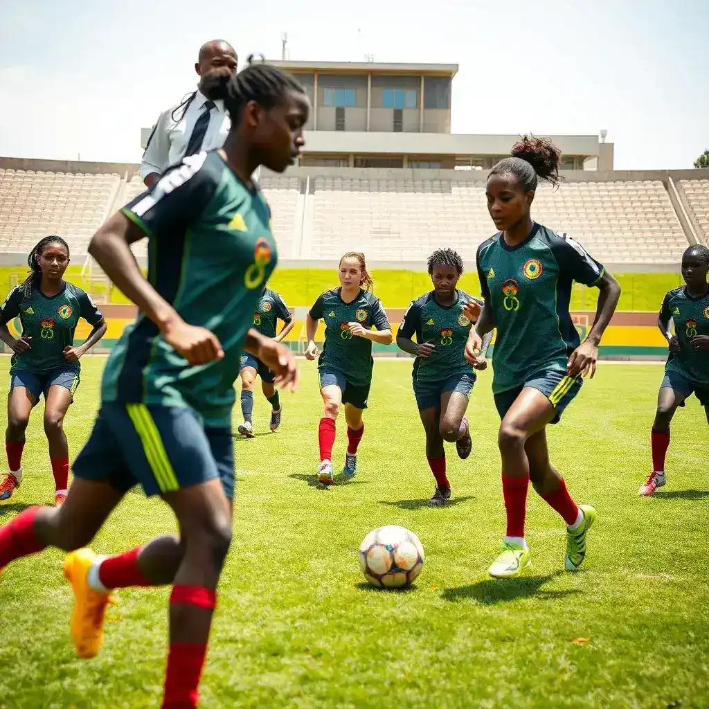 Black Queens Make Do with Local Friendlies Amidst WAFCON Preparations