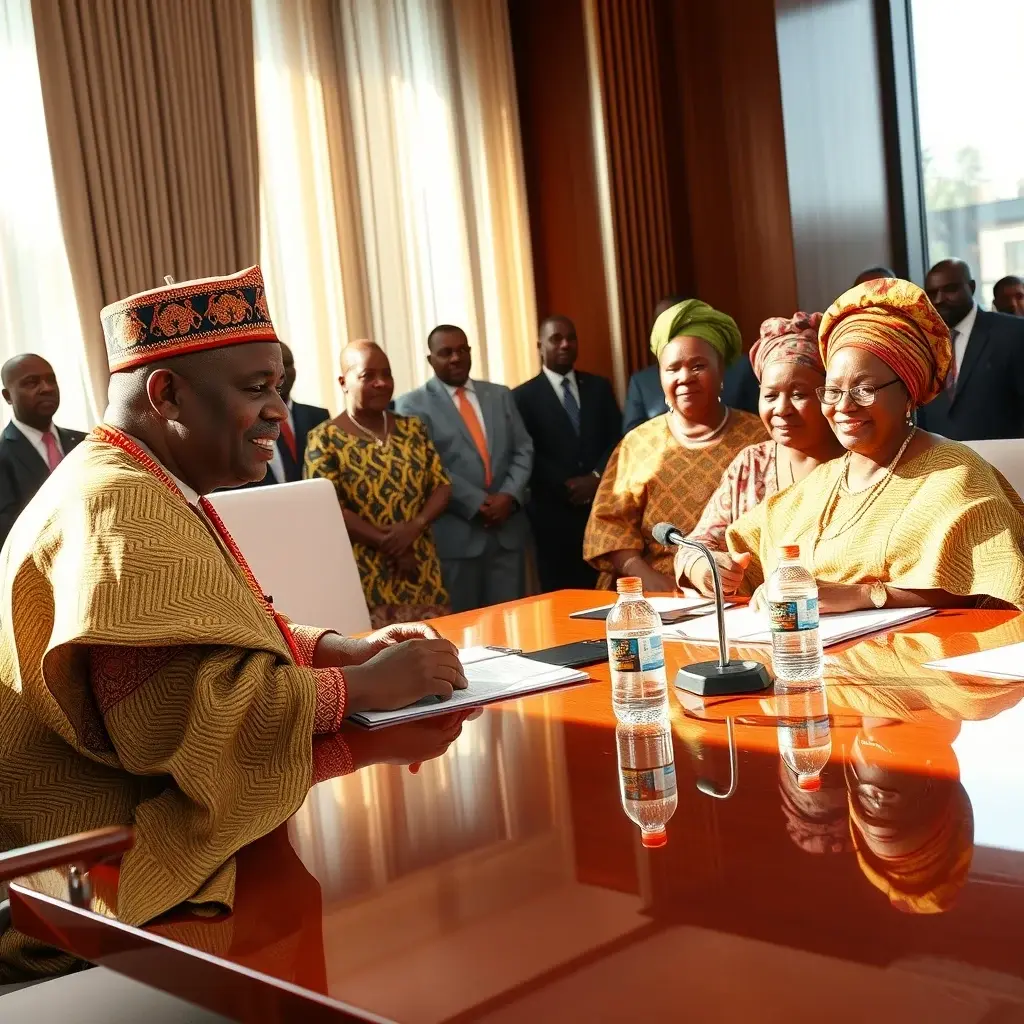 Bono East Chiefs Engage President Mahama on Regional Development